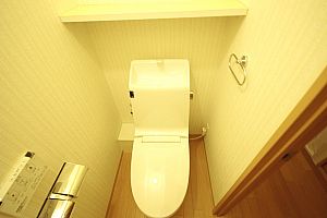 スッキリしたトイレ空間1